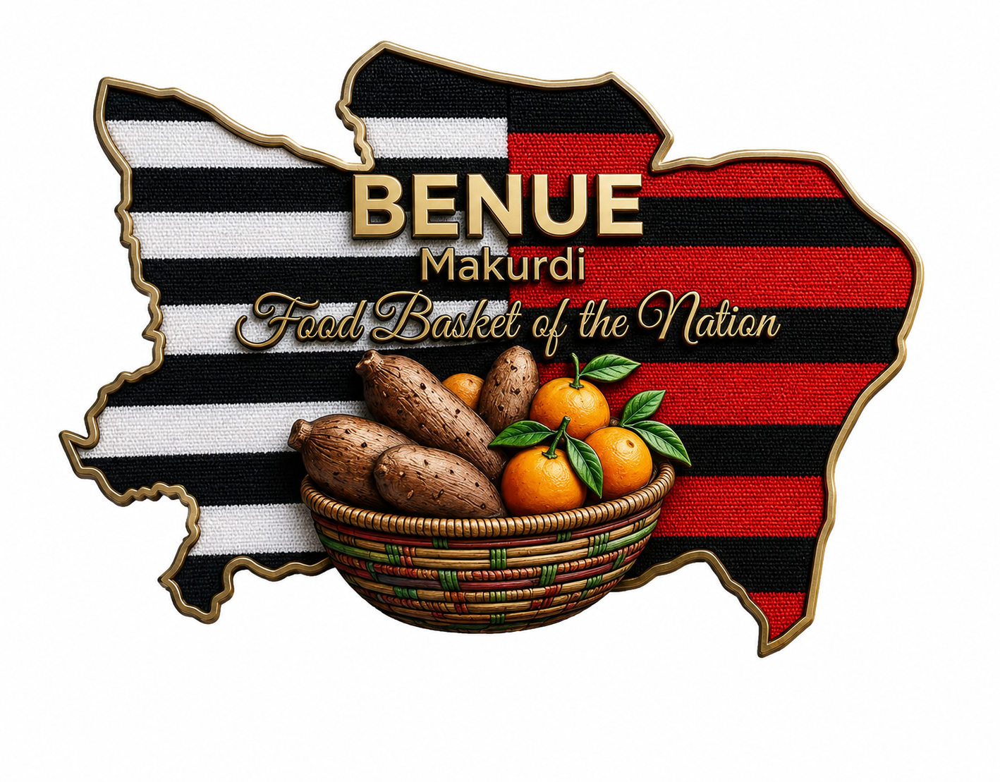 Benue State Fridge Magnet